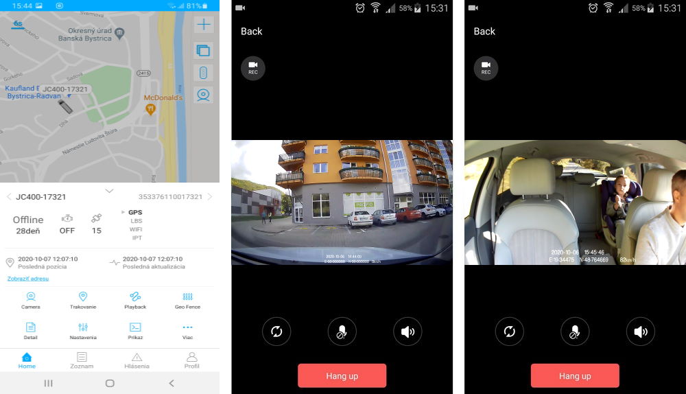 app profio x5 автомобильная камера с GPS и прямой трансляцией