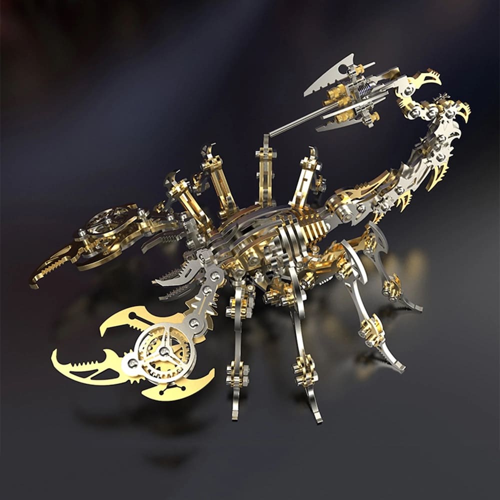 Реплика скорпиона в 3D-пазле