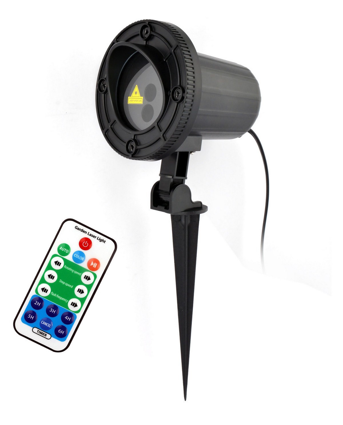 цветной лазерный точечный проектор с пультом дистанционного управления