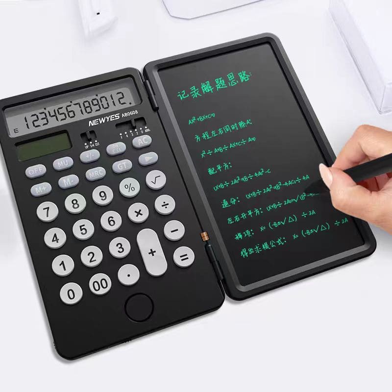 Калькулятор с ЖК-панелью в виде блокнота-блокнота