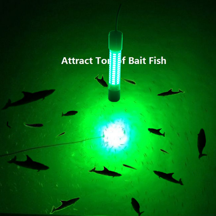Светло-зеленый светодиод для рыбалки - идеально подходит для ночной рыбалки - мощность до 300 Вт