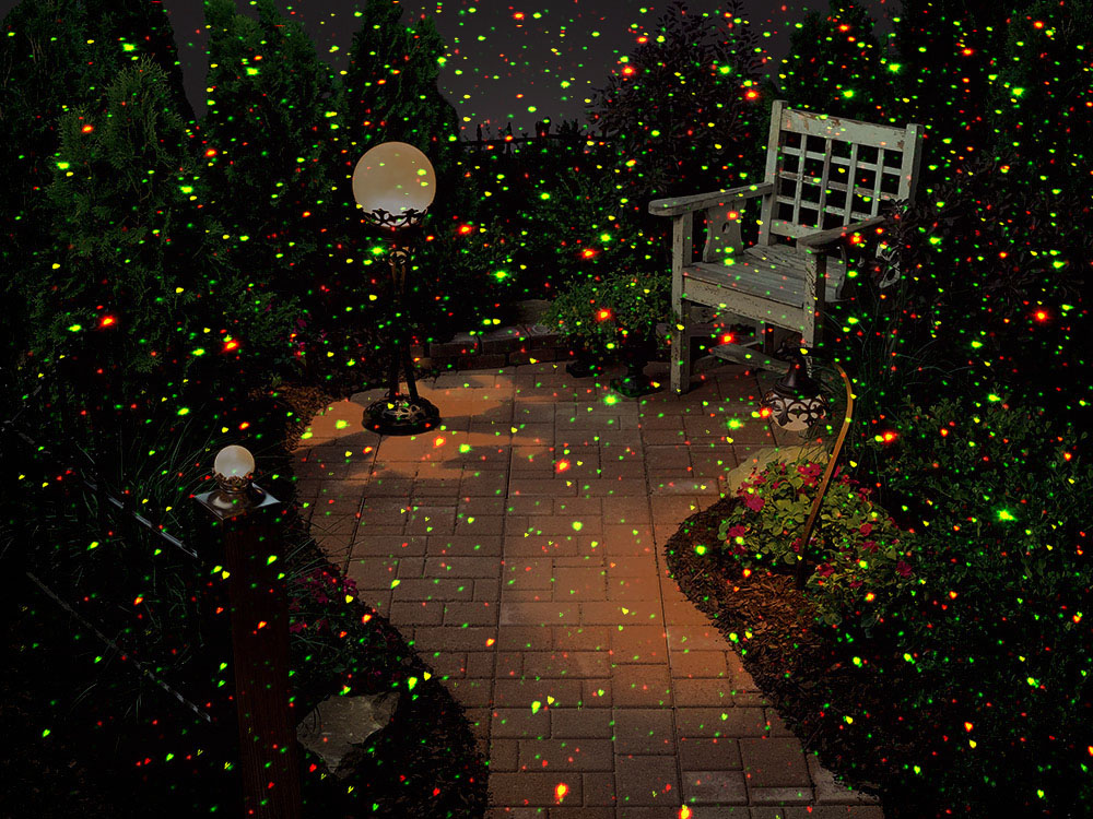 Рождественский цветной лазерный проектор для домашней проекции